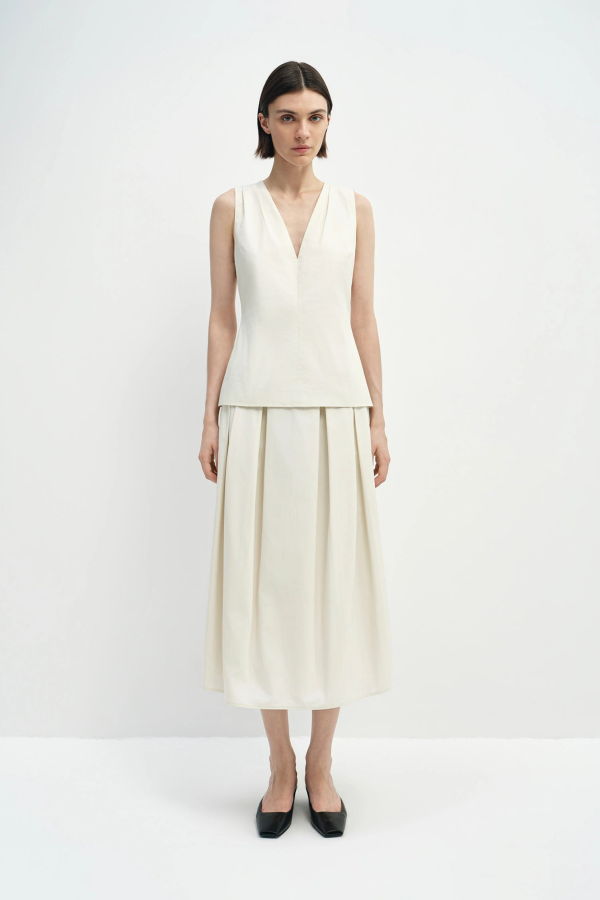 Sophie Rue Egret Sora Skirt