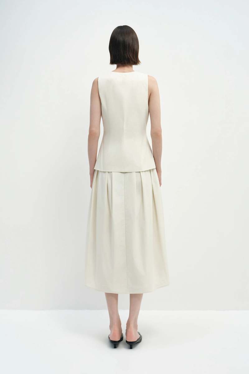 Sophie Rue Egret Sora Skirt