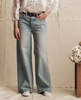 The Great. The Slouch Wide Leg Jeans - Tidal Wash - Thumbnail 2