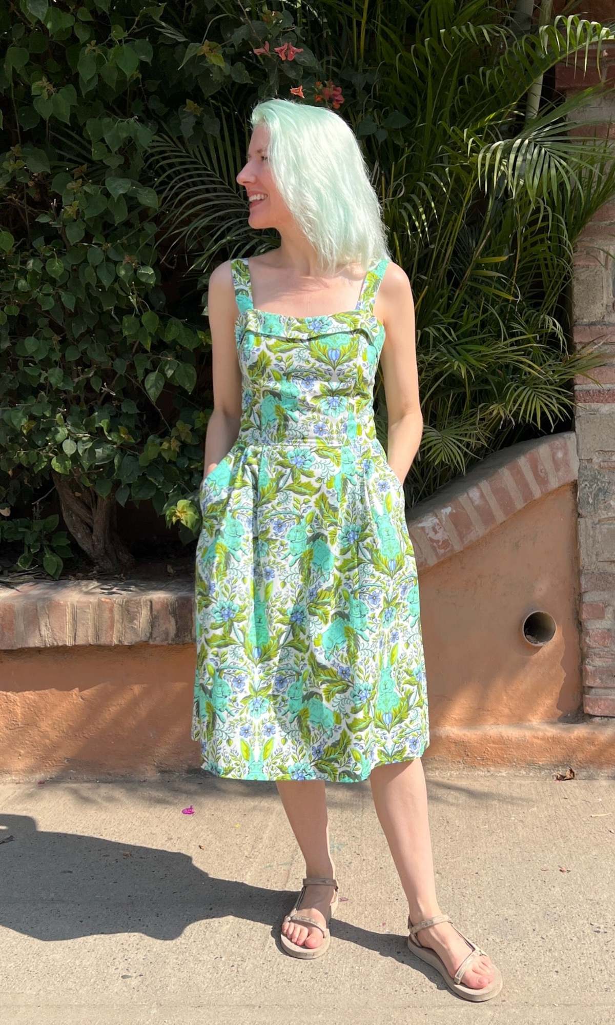 Birds of North America Courlis Dress - Bunny Rush - Image 2 of 11