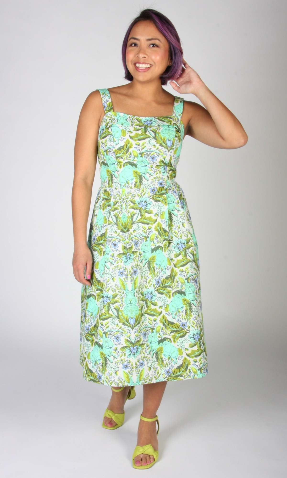 Birds of North America Courlis Dress - Bunny Rush - Image 5 of 11