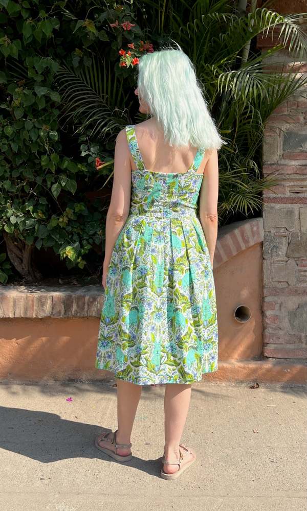 Birds of North America Courlis Dress - Bunny Rush