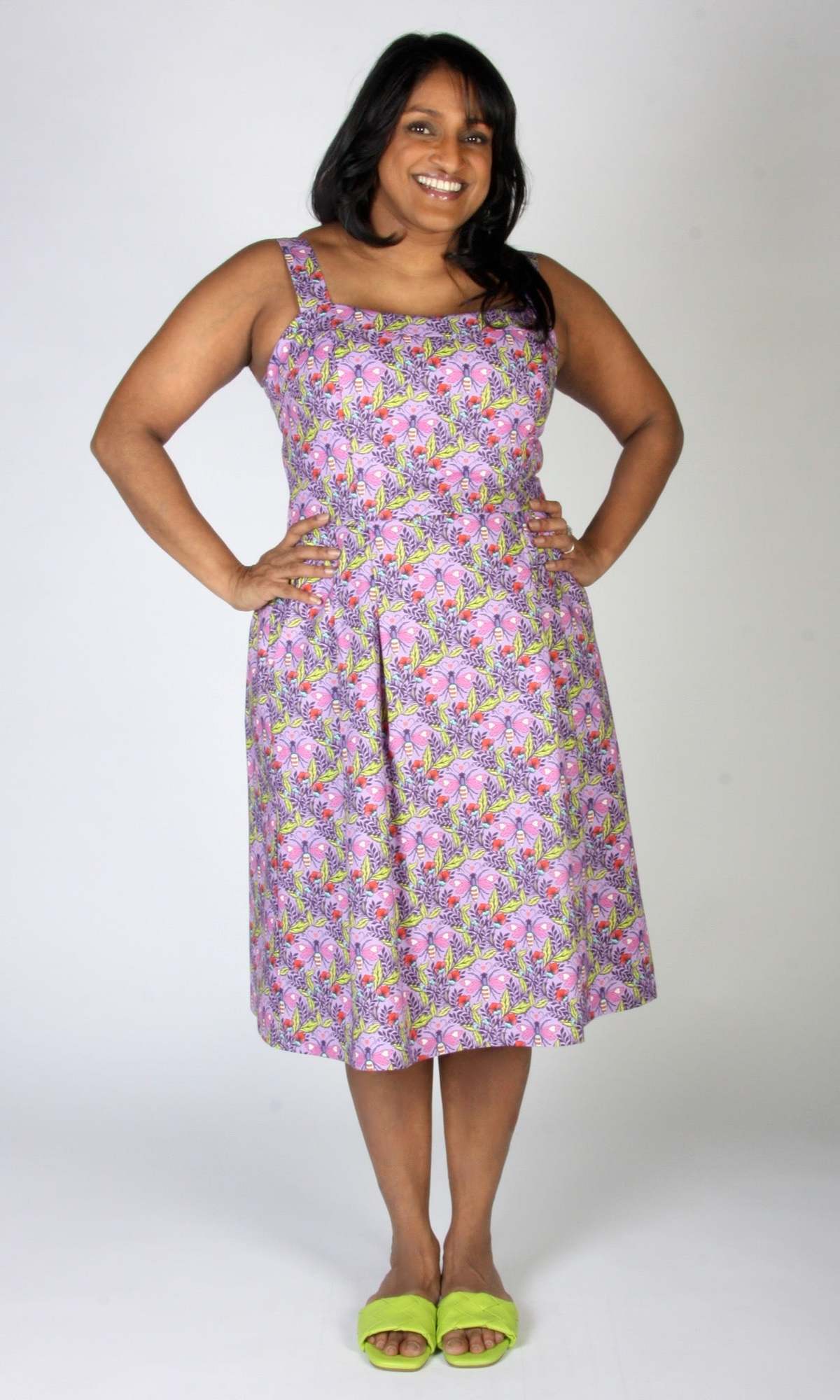 Birds of North America Courlis Dress - Love Bugs - Image 2 of 8