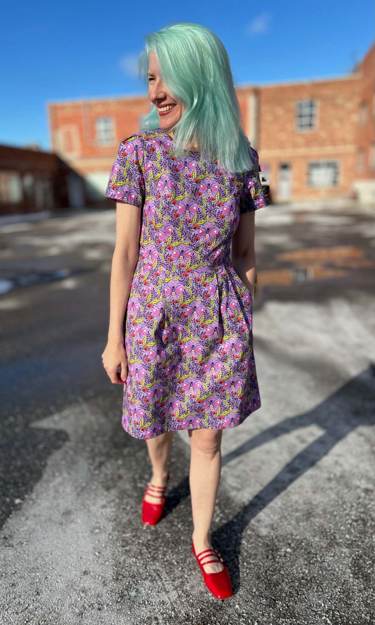 Birds of North America Engoulevent Dress - Love Bugs - Image 8 of 12