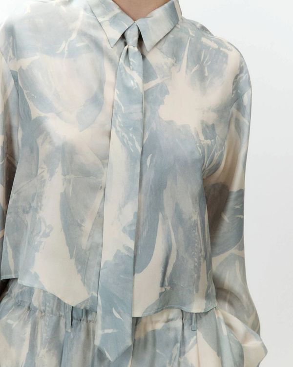 Alysi Brushed Print Shirt