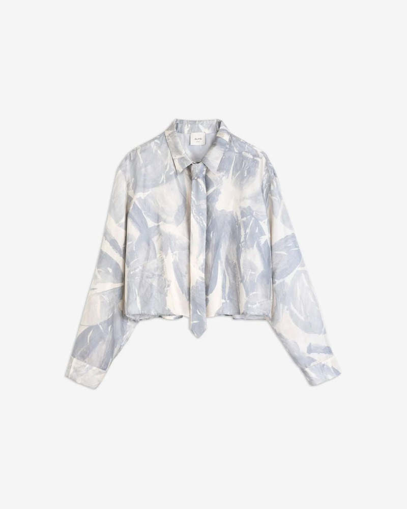 Alysi Brushed Print Shirt