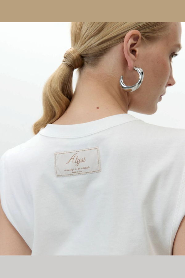 Alysi Embroidered Tank Top