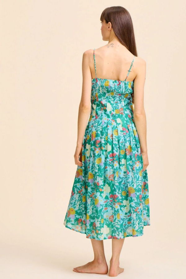 Mille Tully Dress - Swedish Gardens