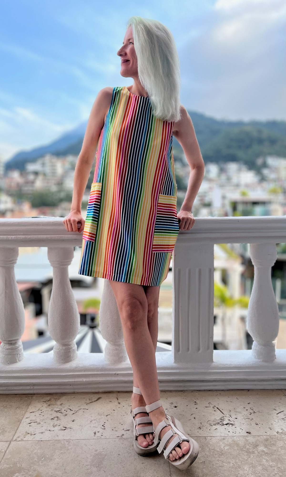 Birds of North America Redpoll Dress - Image 7 of 13