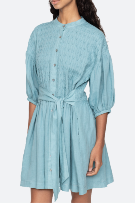 Sea NY Mable Cambric S/SLV Smocked Top | Garmentory