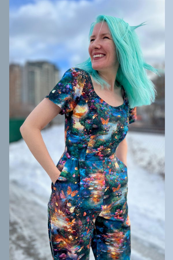 Birds of North America Whinchat Jumpsuit