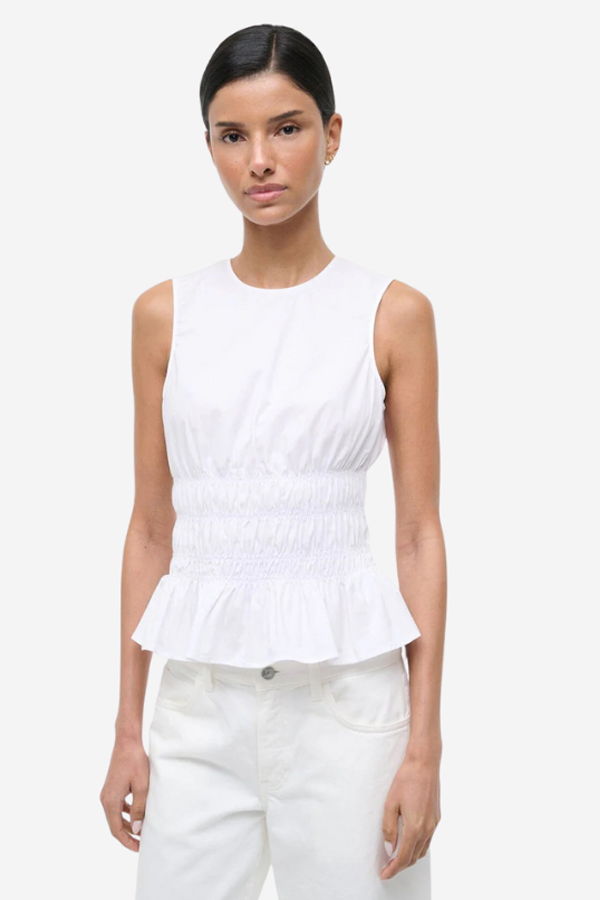 Staud Culver Top - White