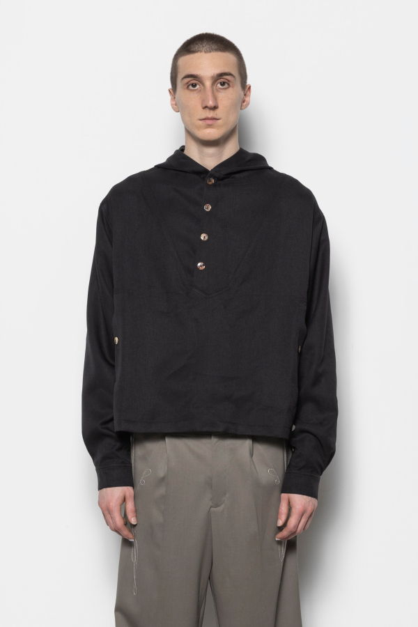 kiko kostadinov Slatina Hooded Top Long-Sleeve Top