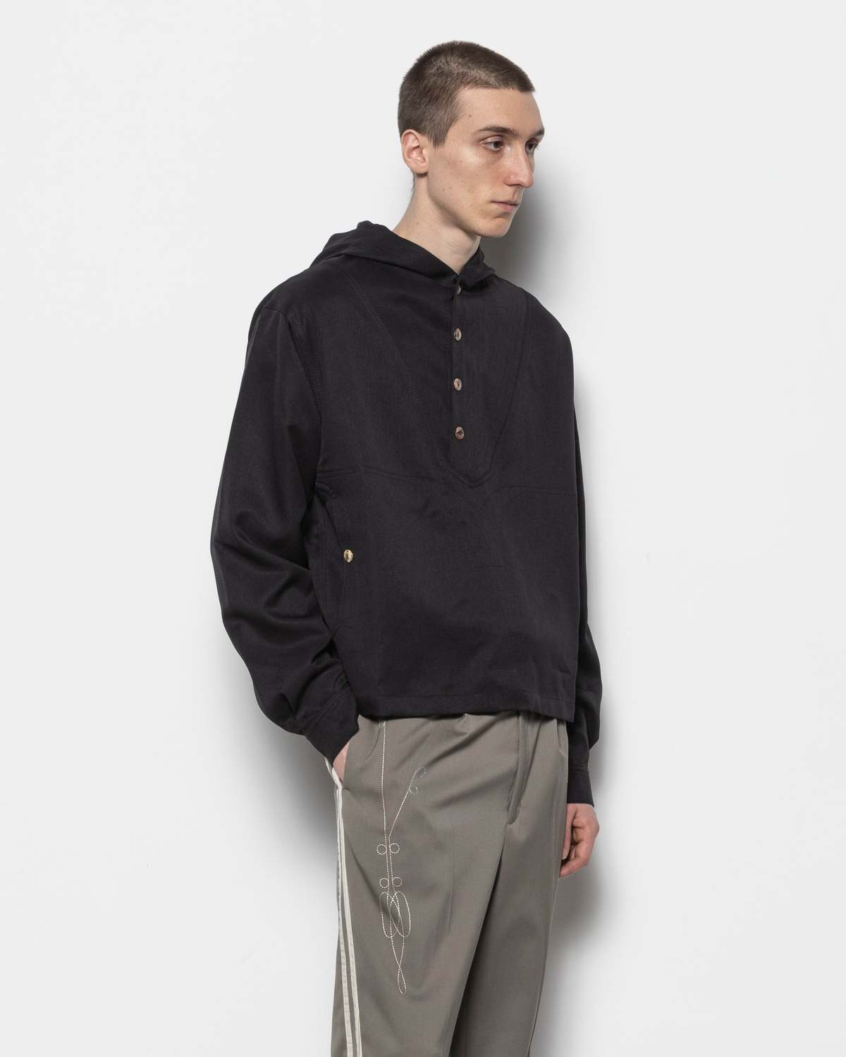 kiko kostadinov Slatina Hooded Top Long-Sleeve Top - Image 2 of 6