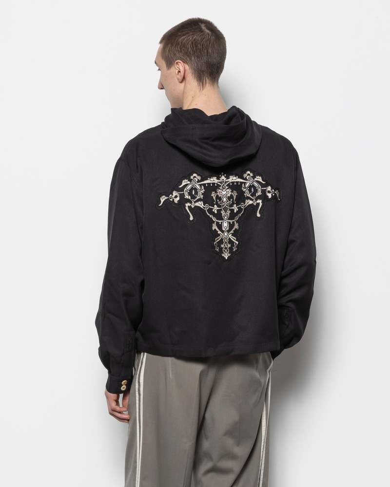 kiko kostadinov Slatina Hooded Top Long-Sleeve Top