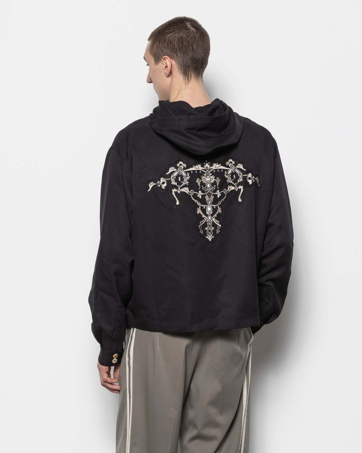 kiko kostadinov Slatina Hooded Top Long-Sleeve Top - Image 3 of 6