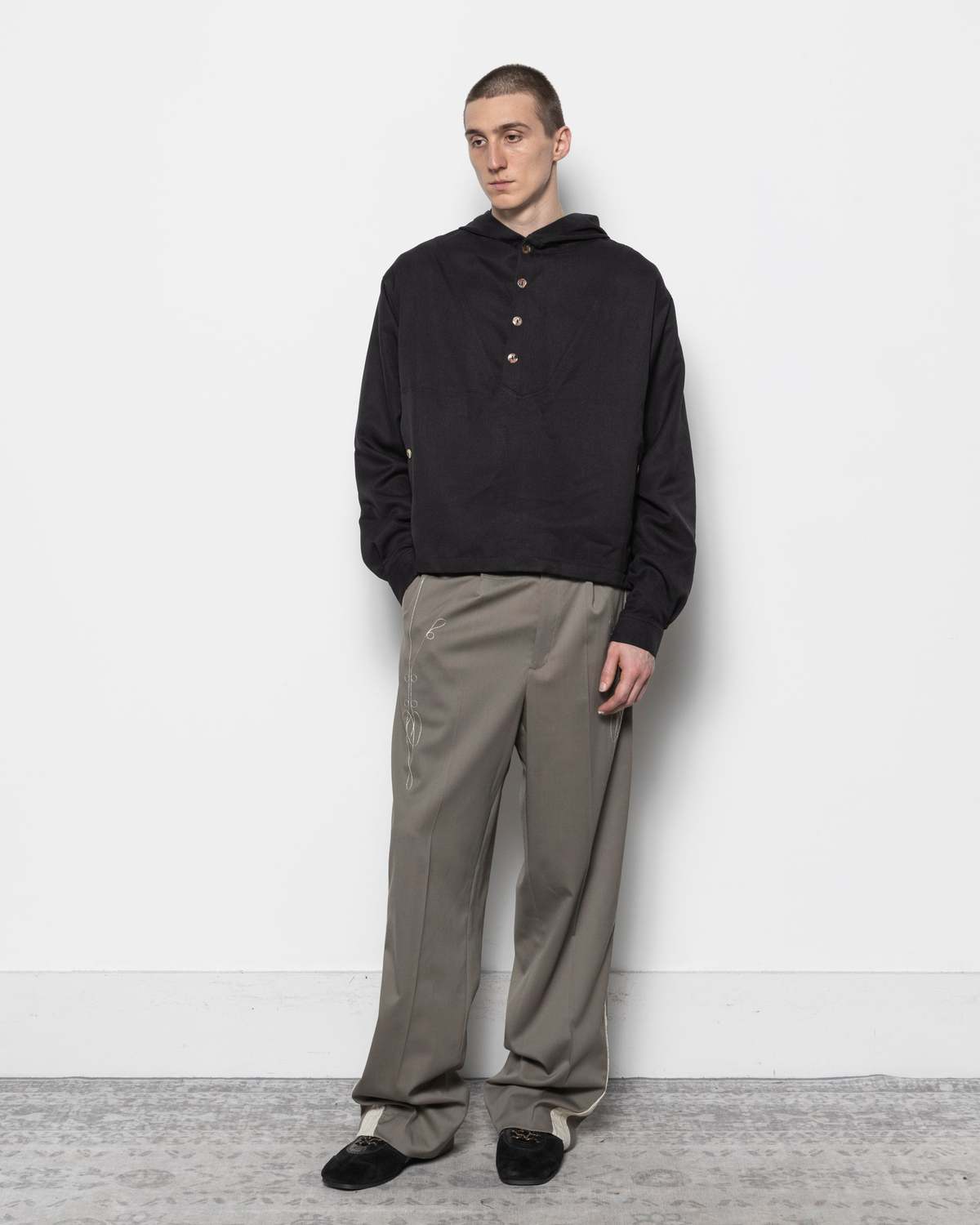 kiko kostadinov Slatina Hooded Top Long-Sleeve Top - Image 4 of 6