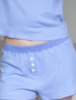 Cozyland Tate Short Tee Shorts - Lilac Moon - Thumbnail 1