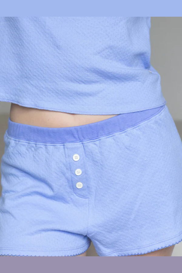 Cozyland Tate Short Tee Shorts - Lilac Moon