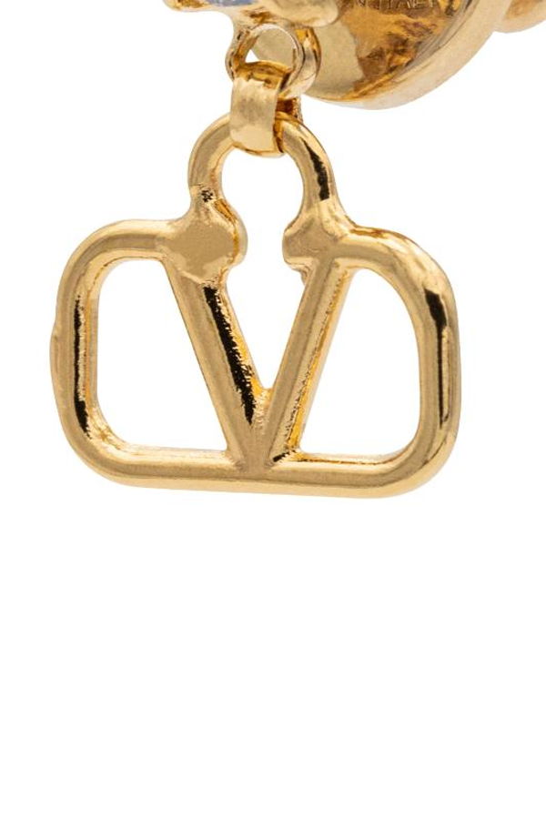 Valentino Garavani Gold Crystal Silver Shade Jewelry