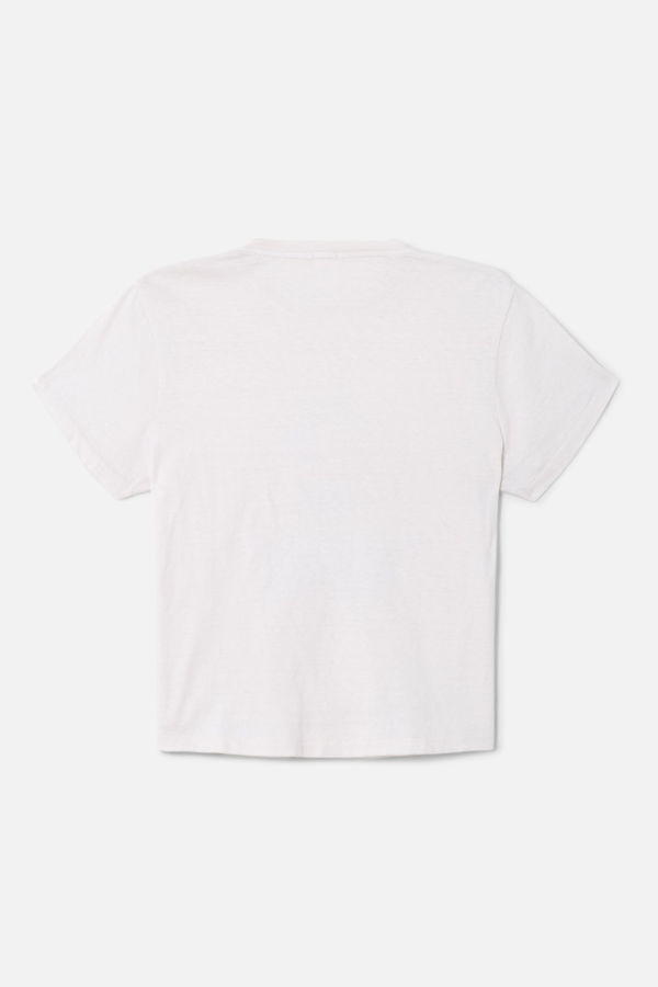 RE/DONE 50s Kiss Me Tee - White Multi