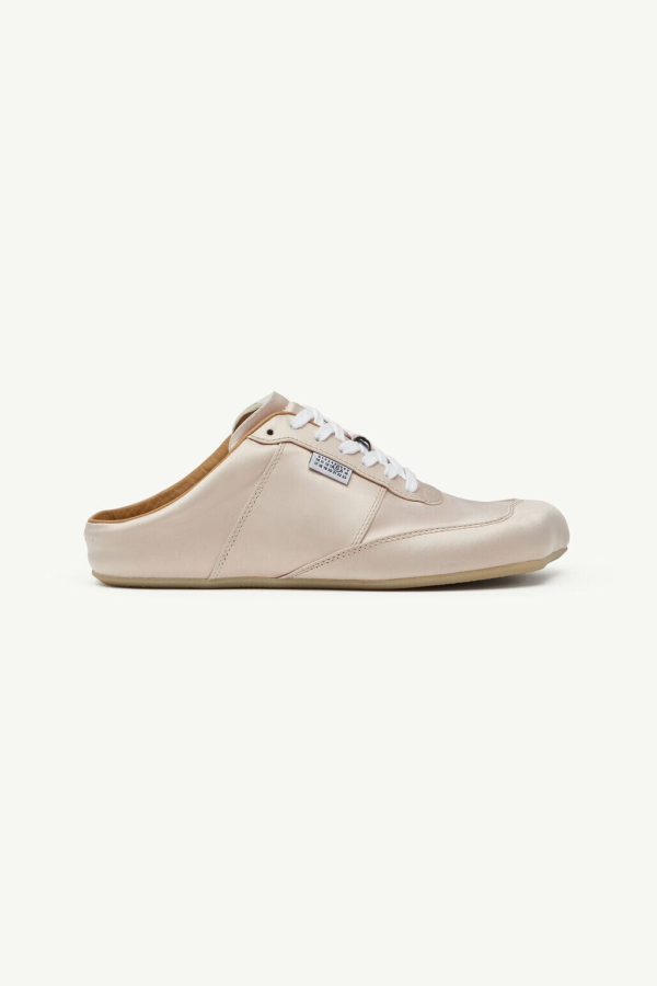 MM6 Maison Margiela Satin Factory Sneakers - Blush