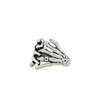 SERGE DENIMES Skeleton Hands Ring - Thumbnail 2
