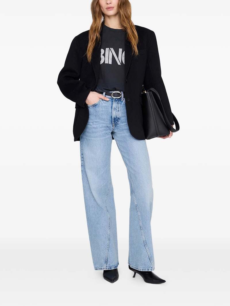 Anine Bing Wagner Tee Stencil Tee