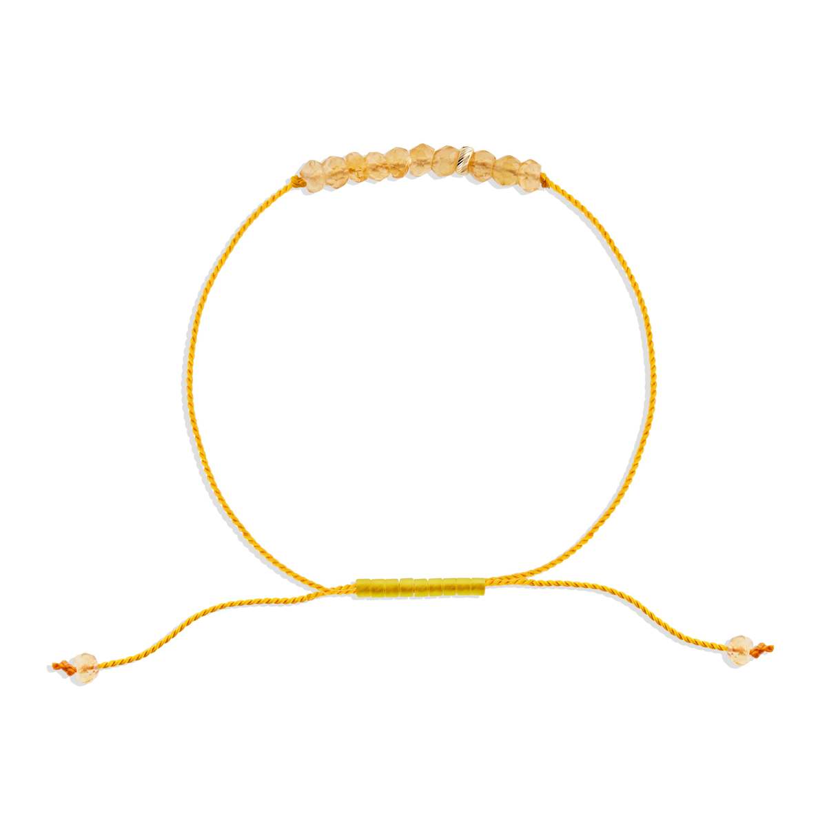 C. GRASSI The Energy Project Bracelet Prosperity - Citrine/Solid 14K Gold Bead - Image 6 of 9