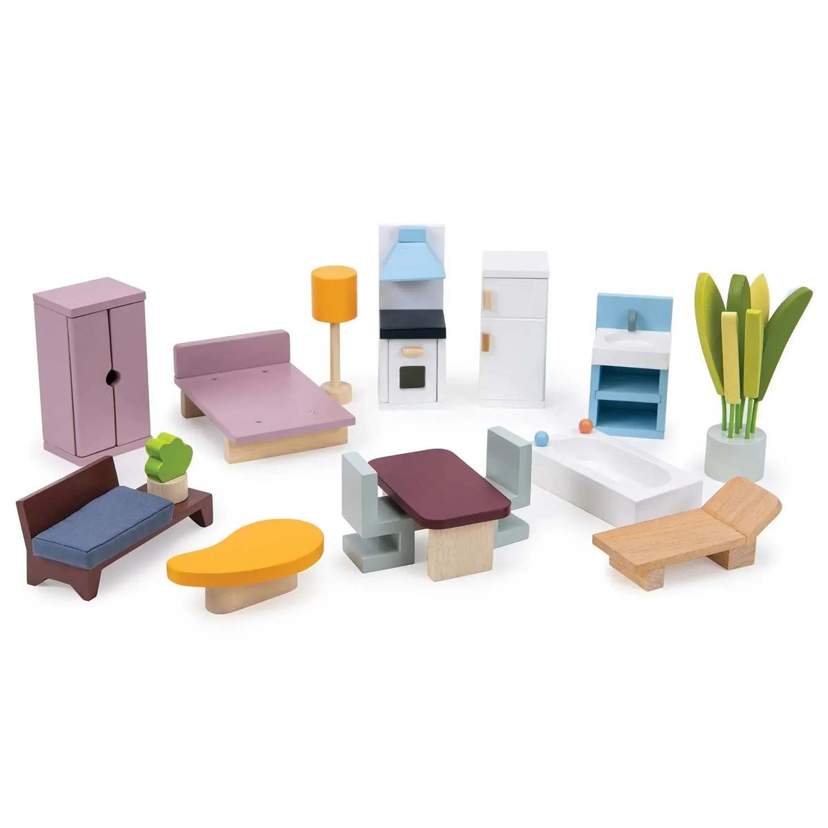 Mentari Toys Cedar Chalet Dollhouse - Image 2 of 7