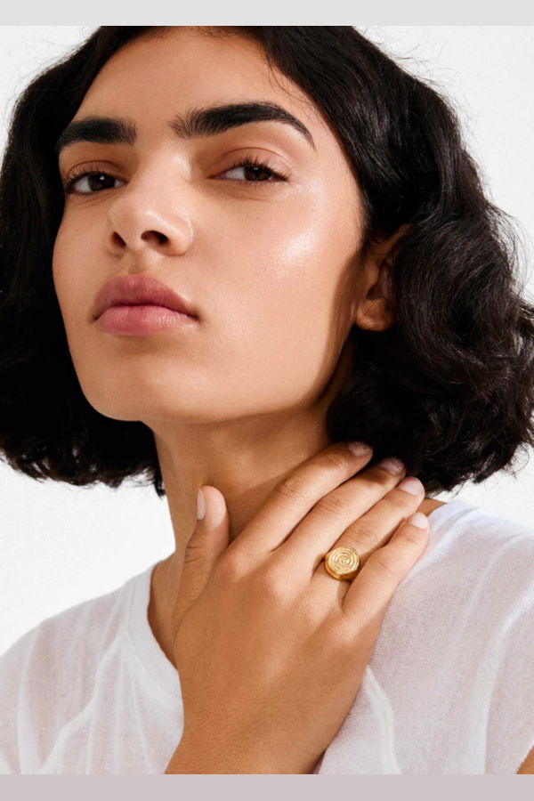 Pilgrim AIR Adjustable Spiral Chunky Ring