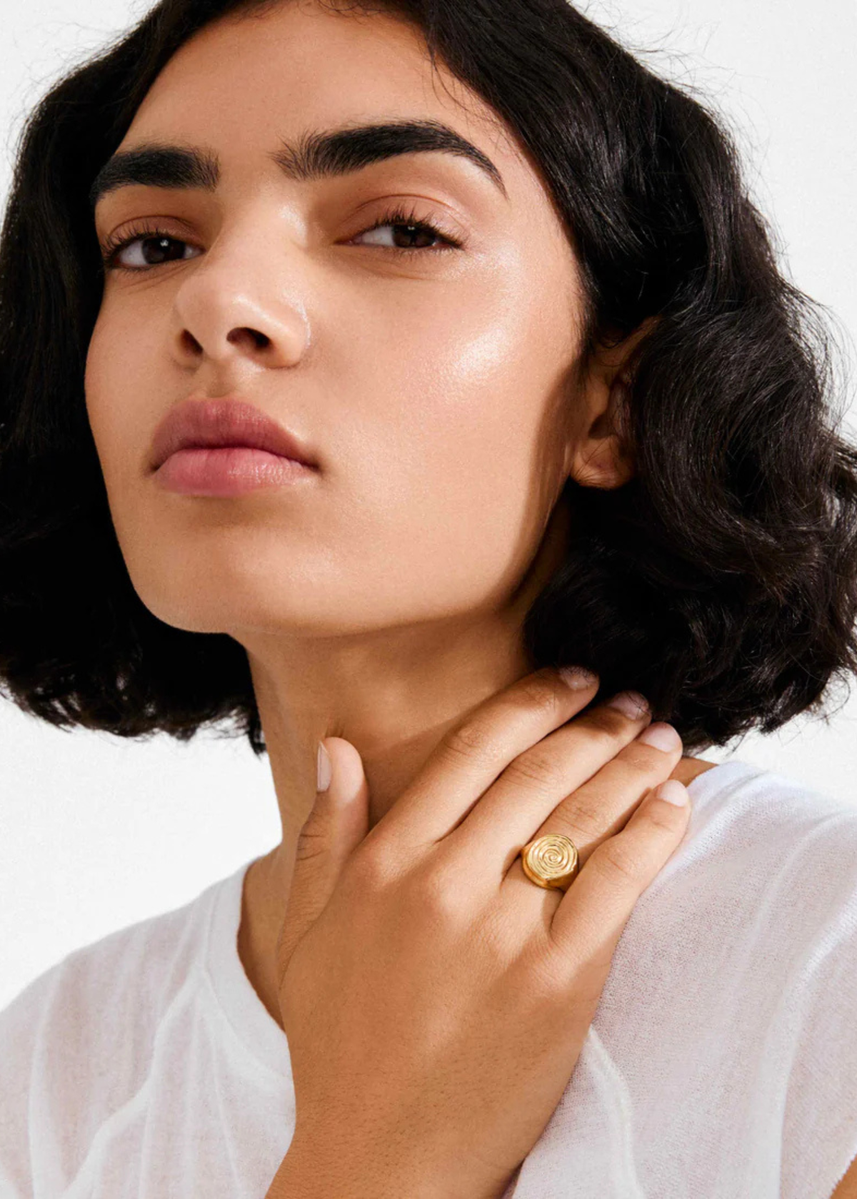 Pilgrim AIR Adjustable Spiral Chunky Ring - Image 2 of 2