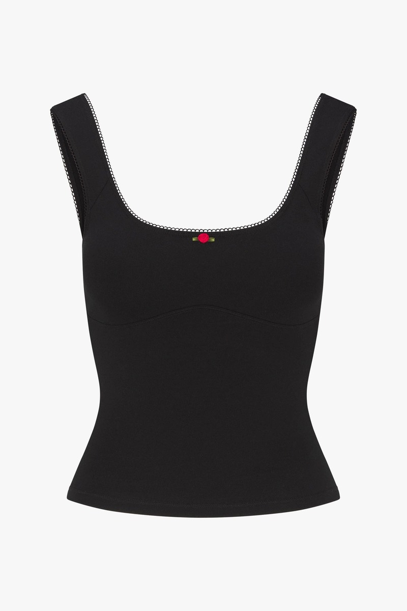 Rat Boi Romantic Top - Black