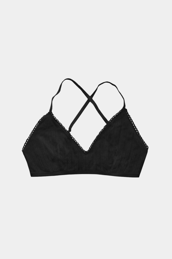 Q for Quinn Pointelle Bra