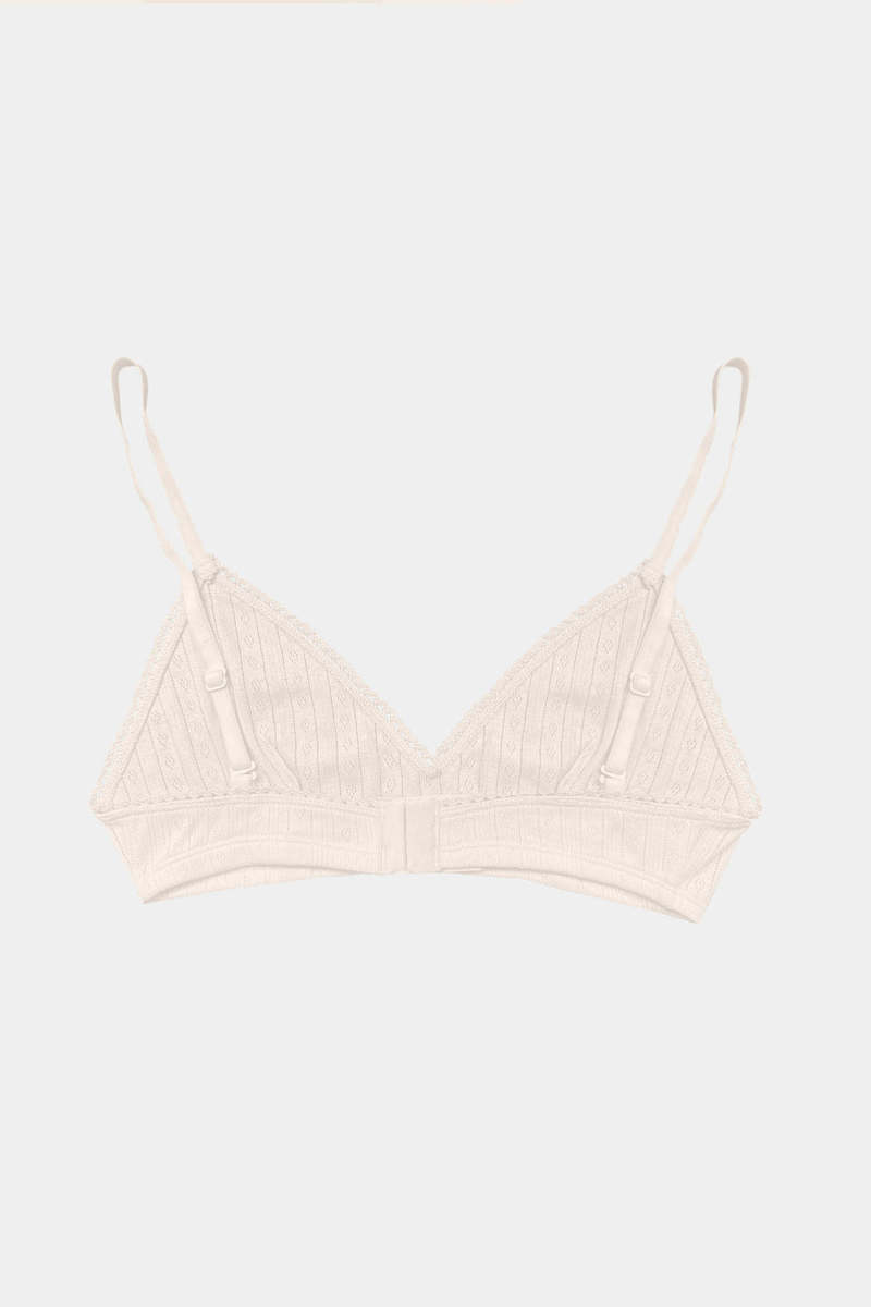 Q for Quinn Pointelle Bra