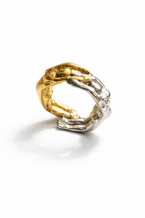 Alejandra de Coss MX Allied Ring - Silver/Gold