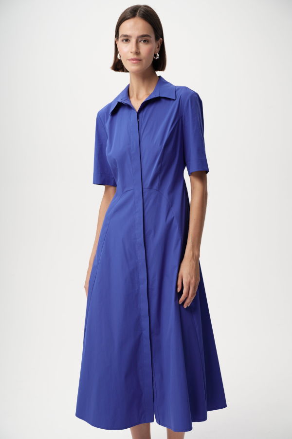 Exquise USA Alhertine Dress - Sax