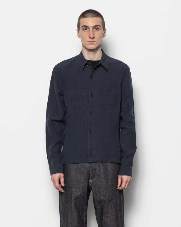 COMMON DIVISOR Kanas Shirt - Navy