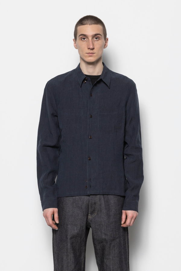 COMMON DIVISOR Kanas Shirt - Navy