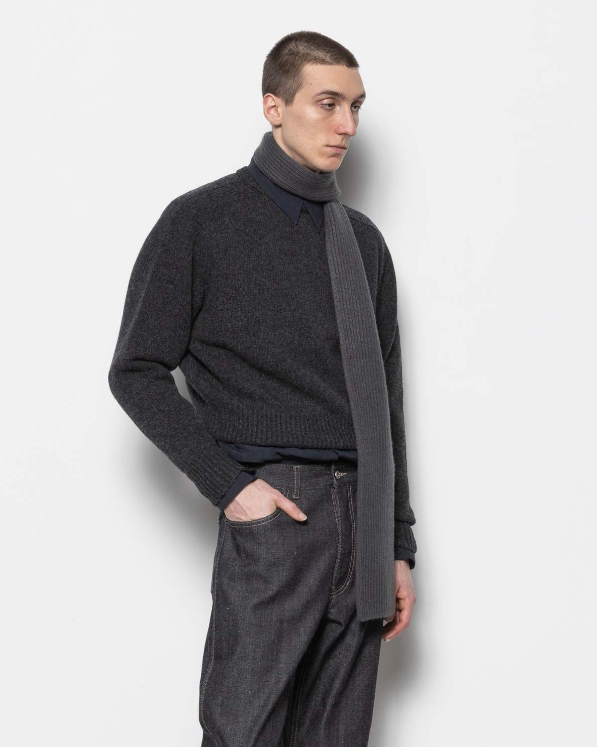 COMMON DIVISOR Verdon Sweater - Gray - Image 2 of 5