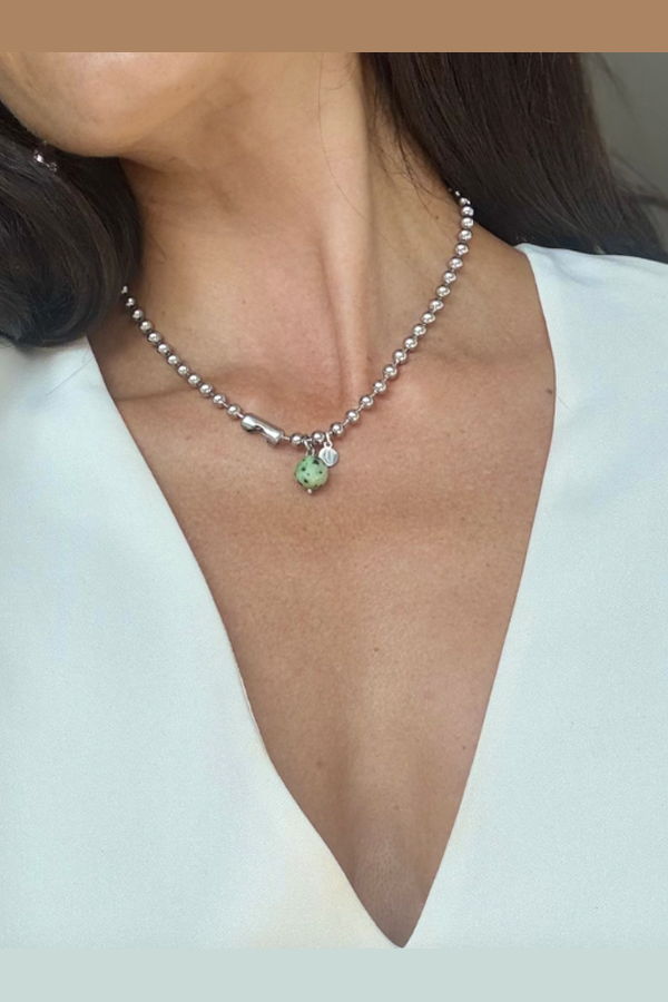 WILYMI Isola Ruby Zoisite Necklace - Ruby Zoisite