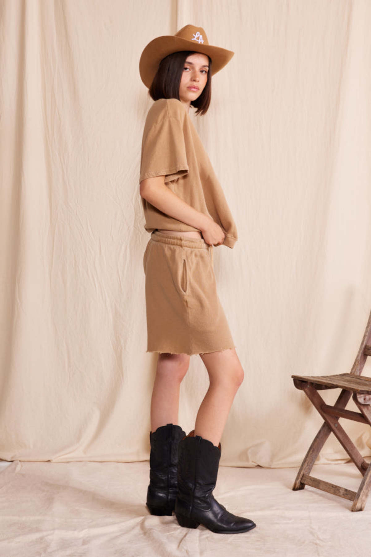 People of Leisure Harmony Short Sleeve Crewneck Top - Image 6 of 12