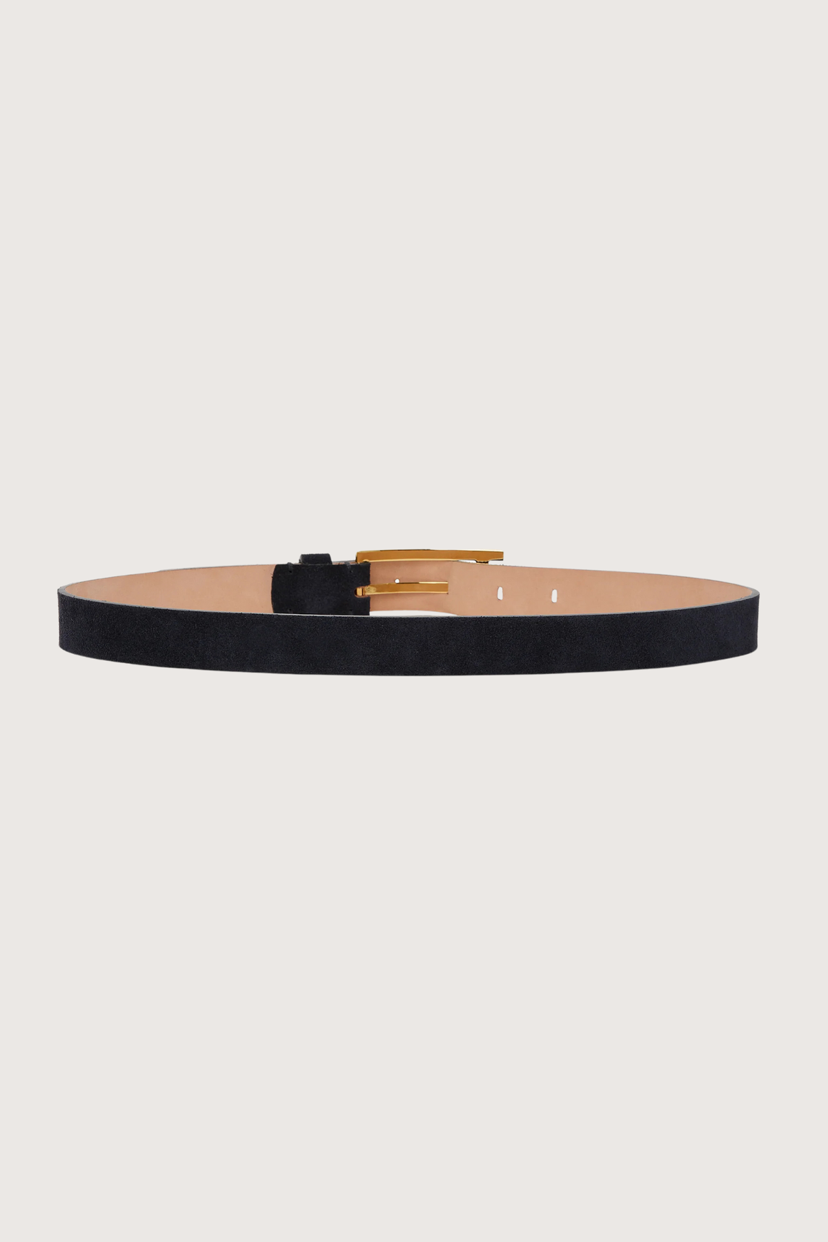 Victoria Beckham Pin Buckle Suede Belt - Navy - Image 2 of 2