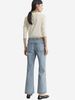 Totême Kick Flare Denim True in Vintage Jeans - Thumbnail 4