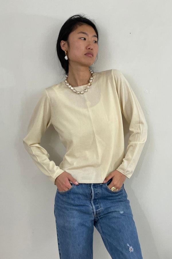 Charter Club Vintage Merino Wool Lightweight Crewneck Sweater