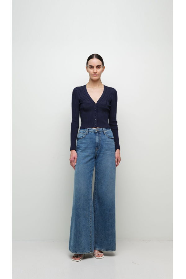 Jonathan Simkhai Ailany Cardigan - Midnight