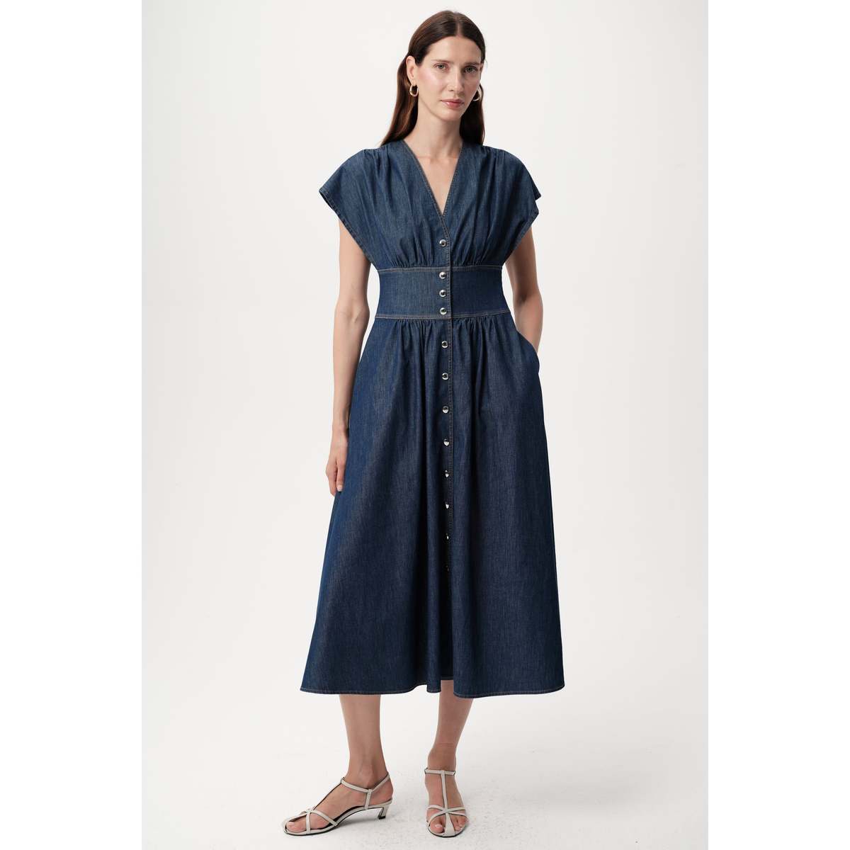 Exquise USA Evan Dress - Blue - Image 1 of 5