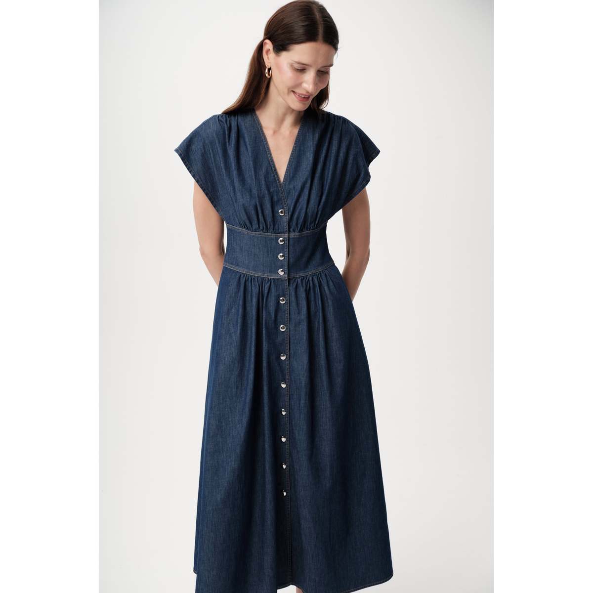 Exquise USA Evan Dress - Blue - Image 2 of 5