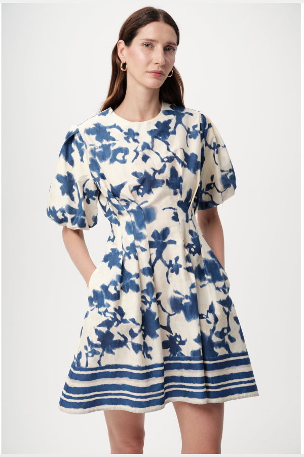 Exquise USA Jadira Dress - Sax-Bone