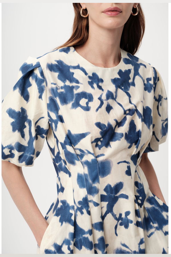 Exquise USA Jadira Dress - Sax-Bone